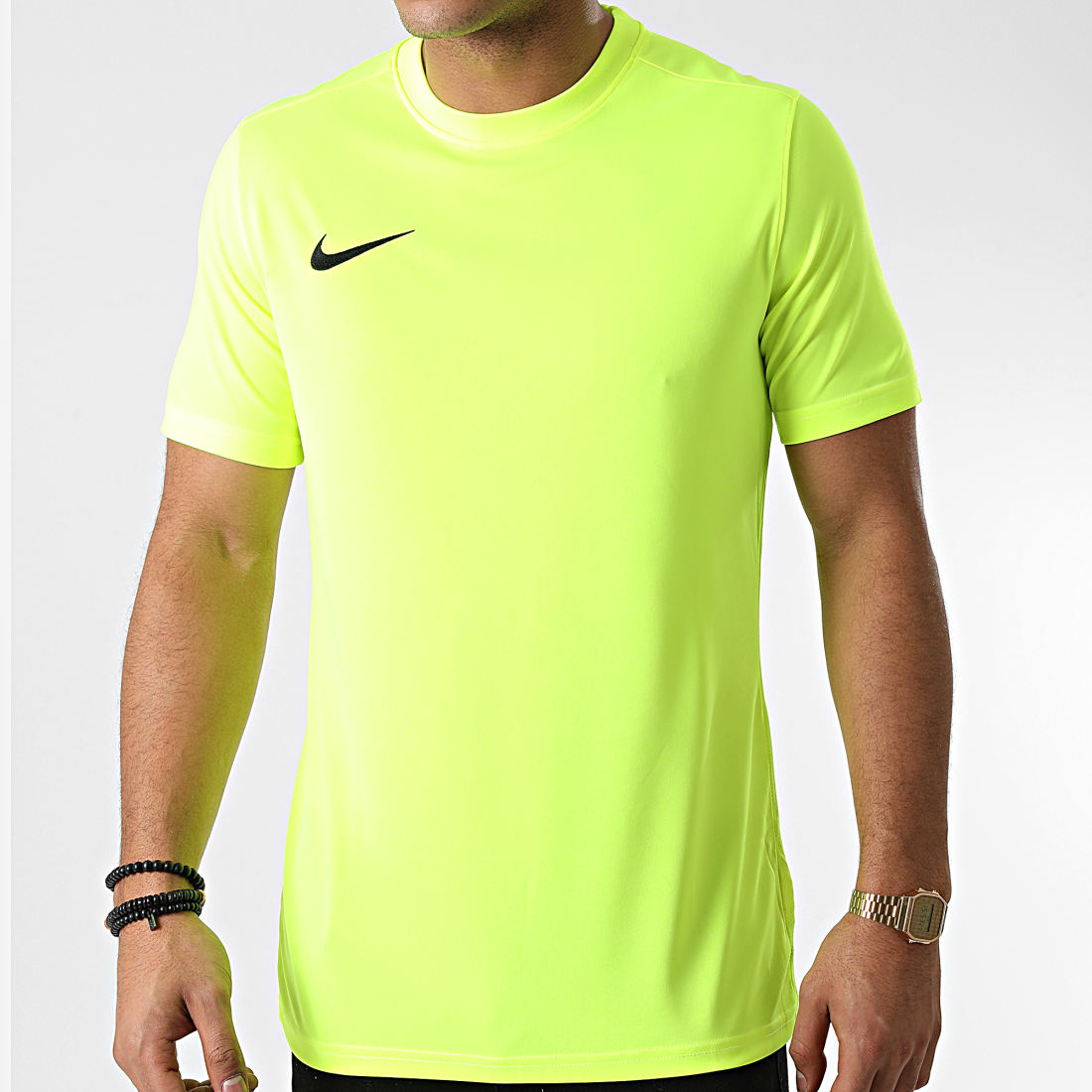 Nike Tee Shirt Jaune Fluo