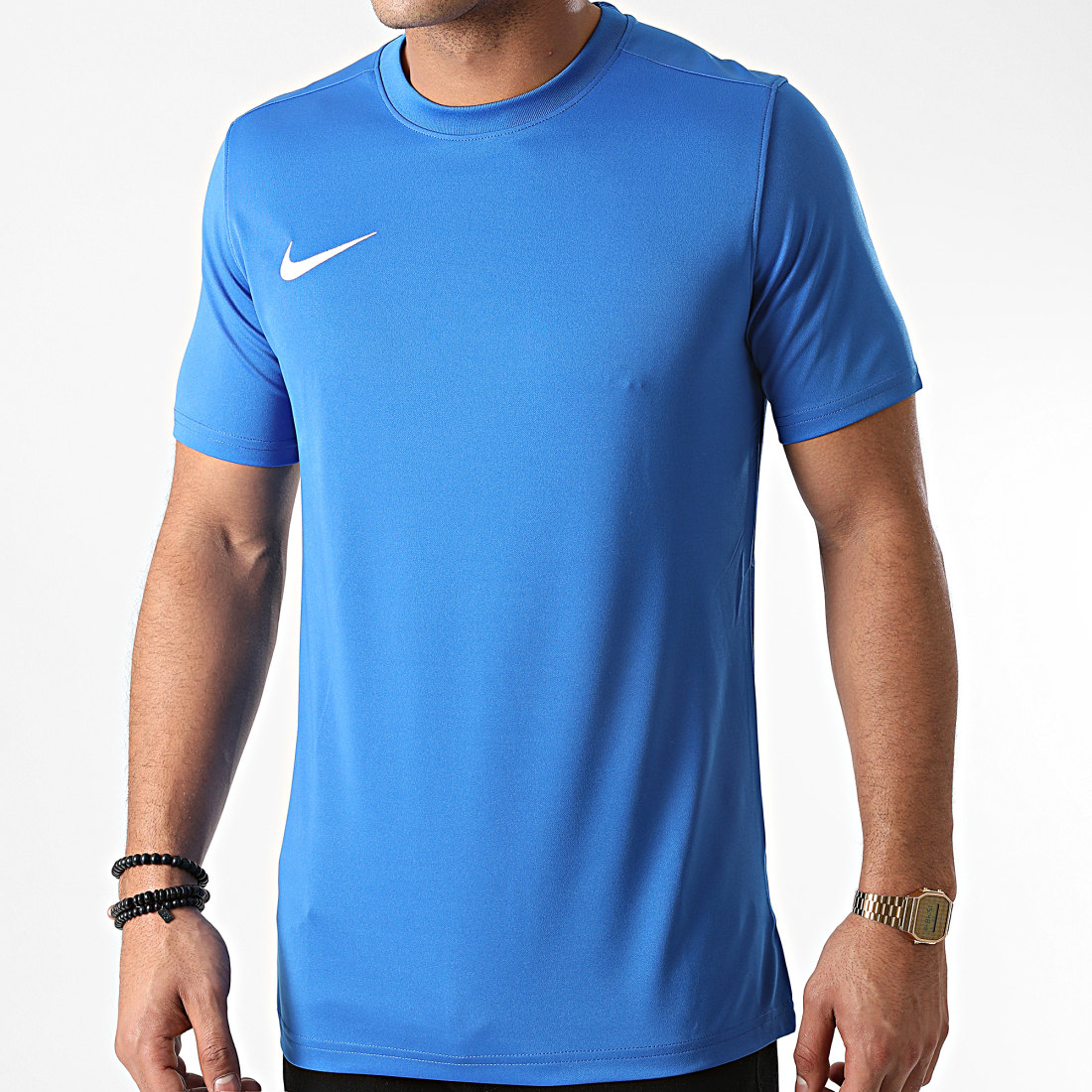 Nike Tee Shirt Bleu Azur