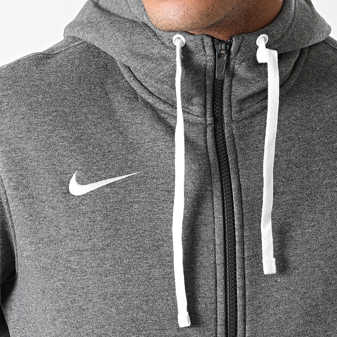 Sweat à capuche gris Nike