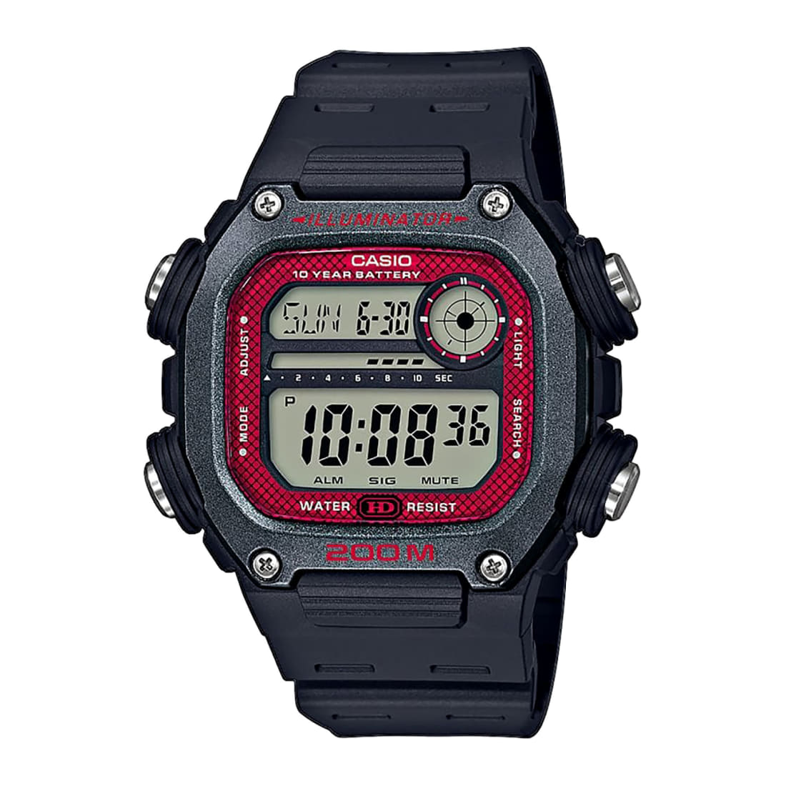 Casio - Montre Collection DW-291H-1BVEF Noir - LaBoutiqueOfficielle.com