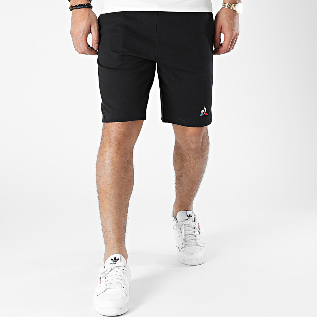 short le coq sportif femme argent