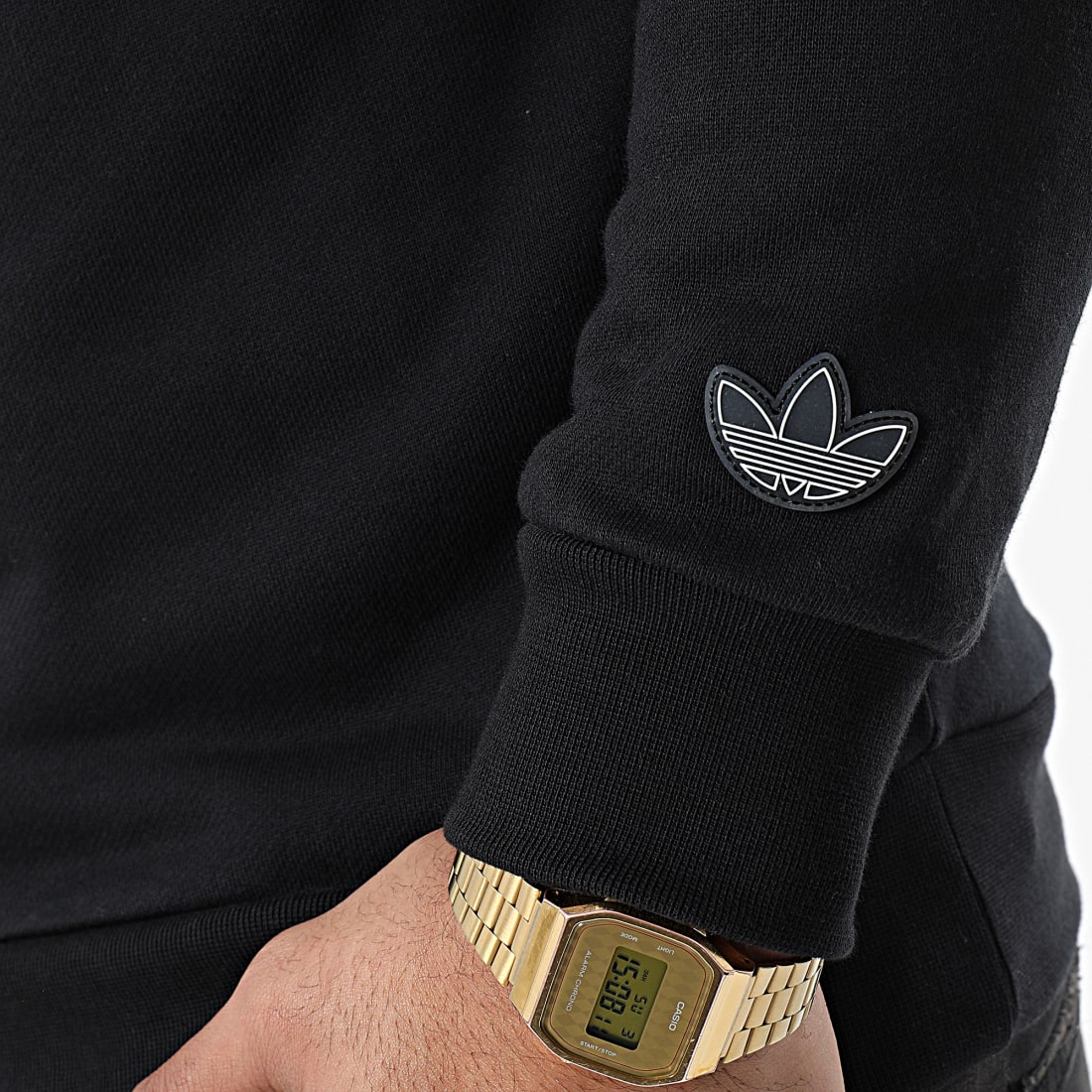 Adidas Originals - Sweat Crewneck A Bandes BX-20 GD5788 Noir Blanc Bleu  Clair - LaBoutiqueOfficielle.com
