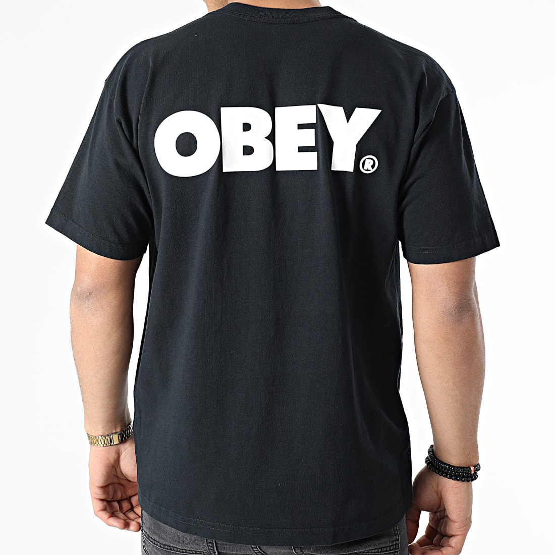 Obey Tee Shirt Bold Noir