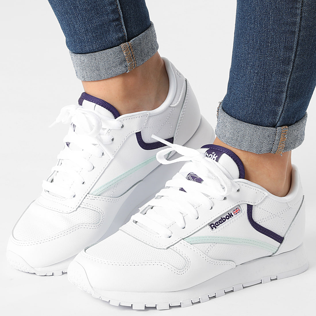 basket reebok blanche