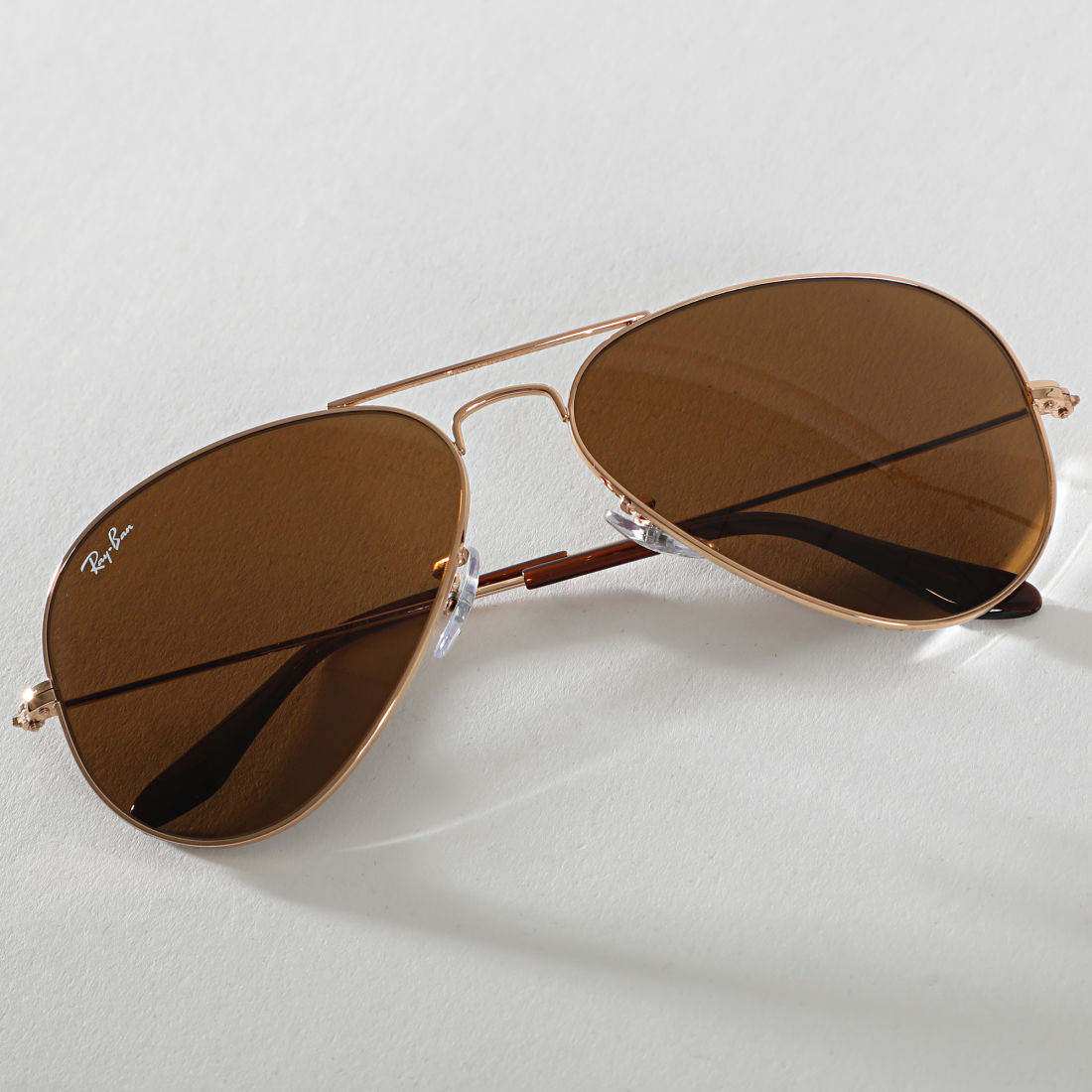 RayBan De Soleil Aviator Classic 3025 Marron Doré