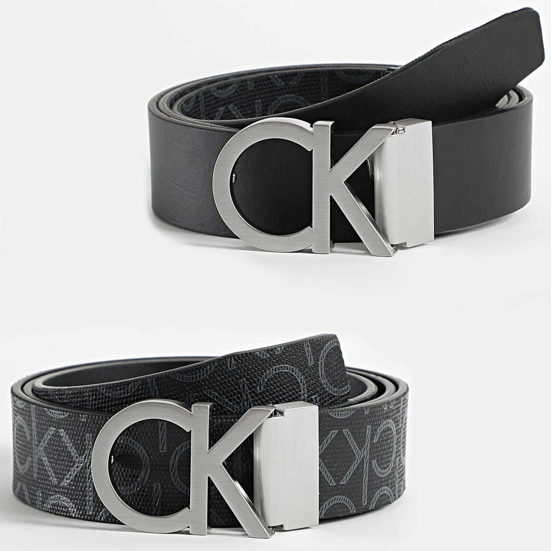 Calvin Klein - Ceinture Réversible Adjustable New Mono ...