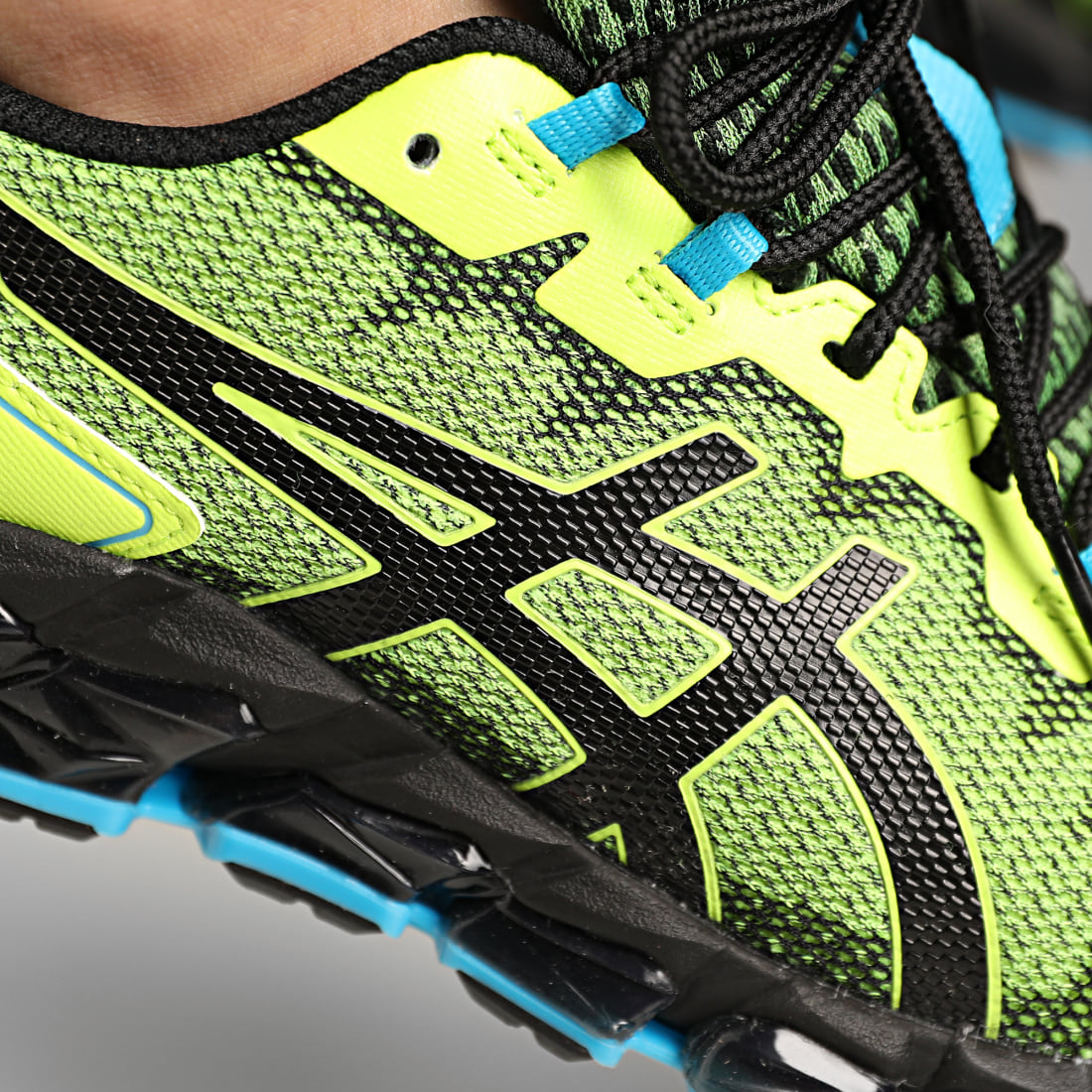 asics vert fluo