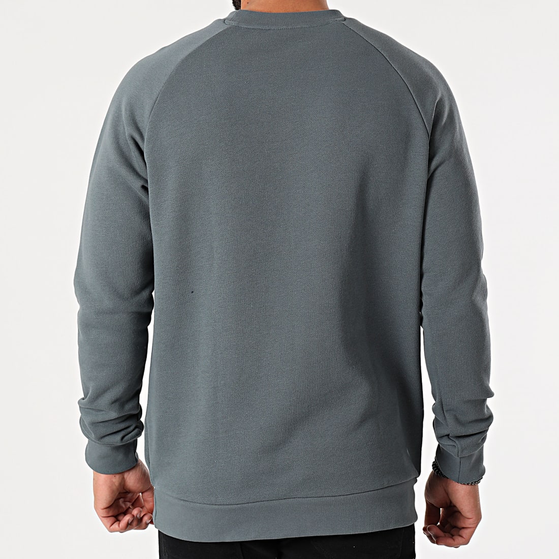 Adidas Originals - Sweat Crewneck Trefoil GN3471 Gris -  LaBoutiqueOfficielle.com