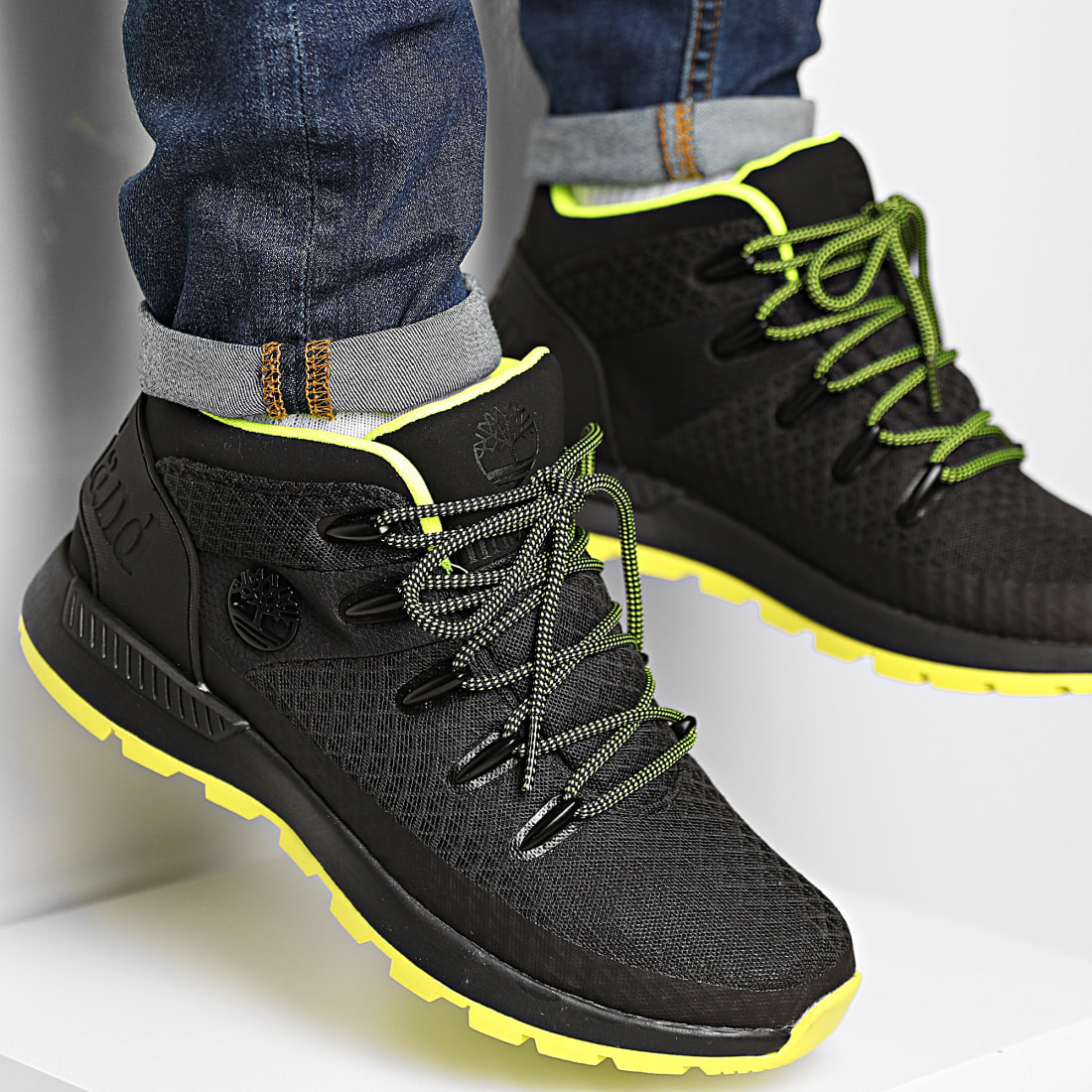 timberland boots sprint trekker mid a26p6 black nubuck