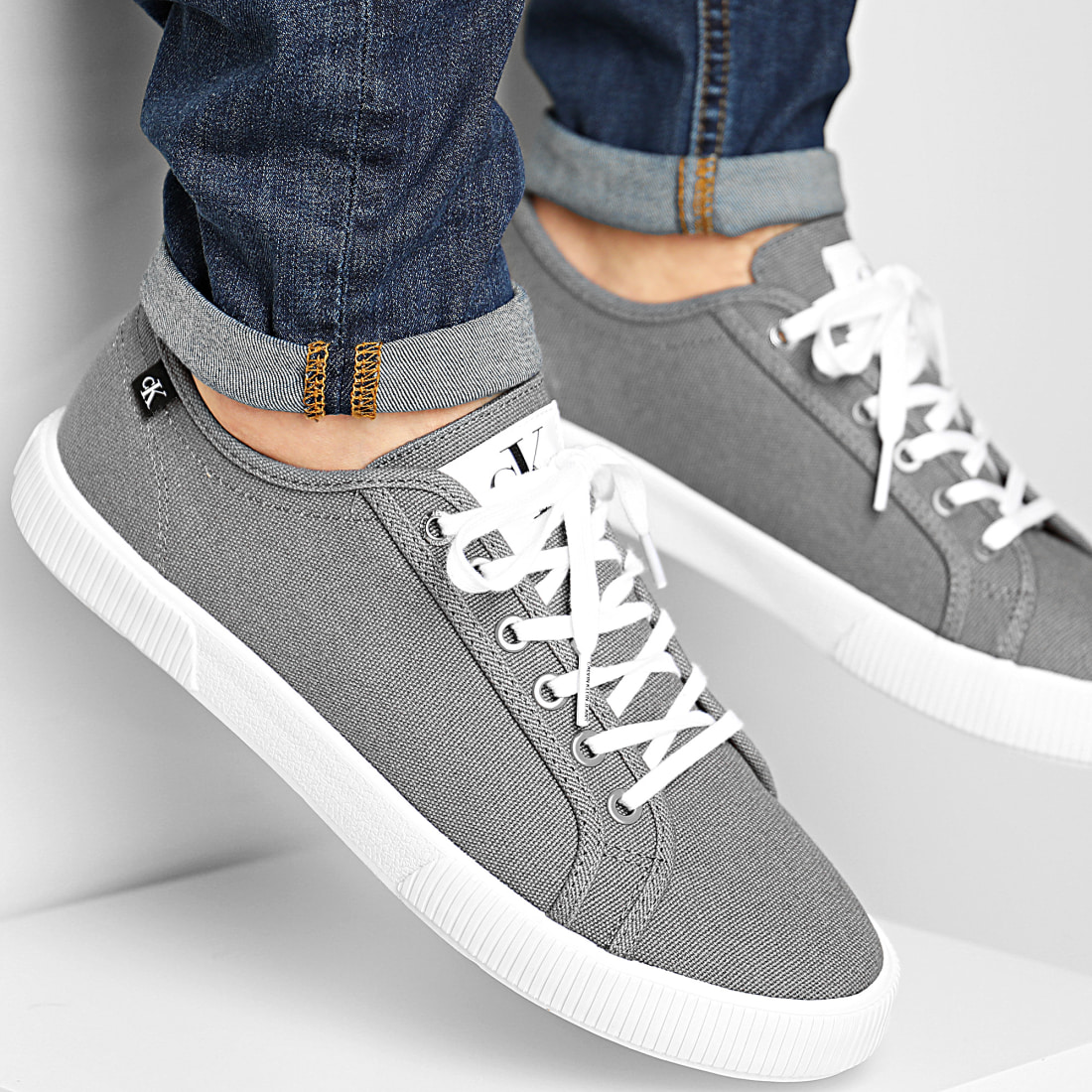 calvin klein vulcanized lace up