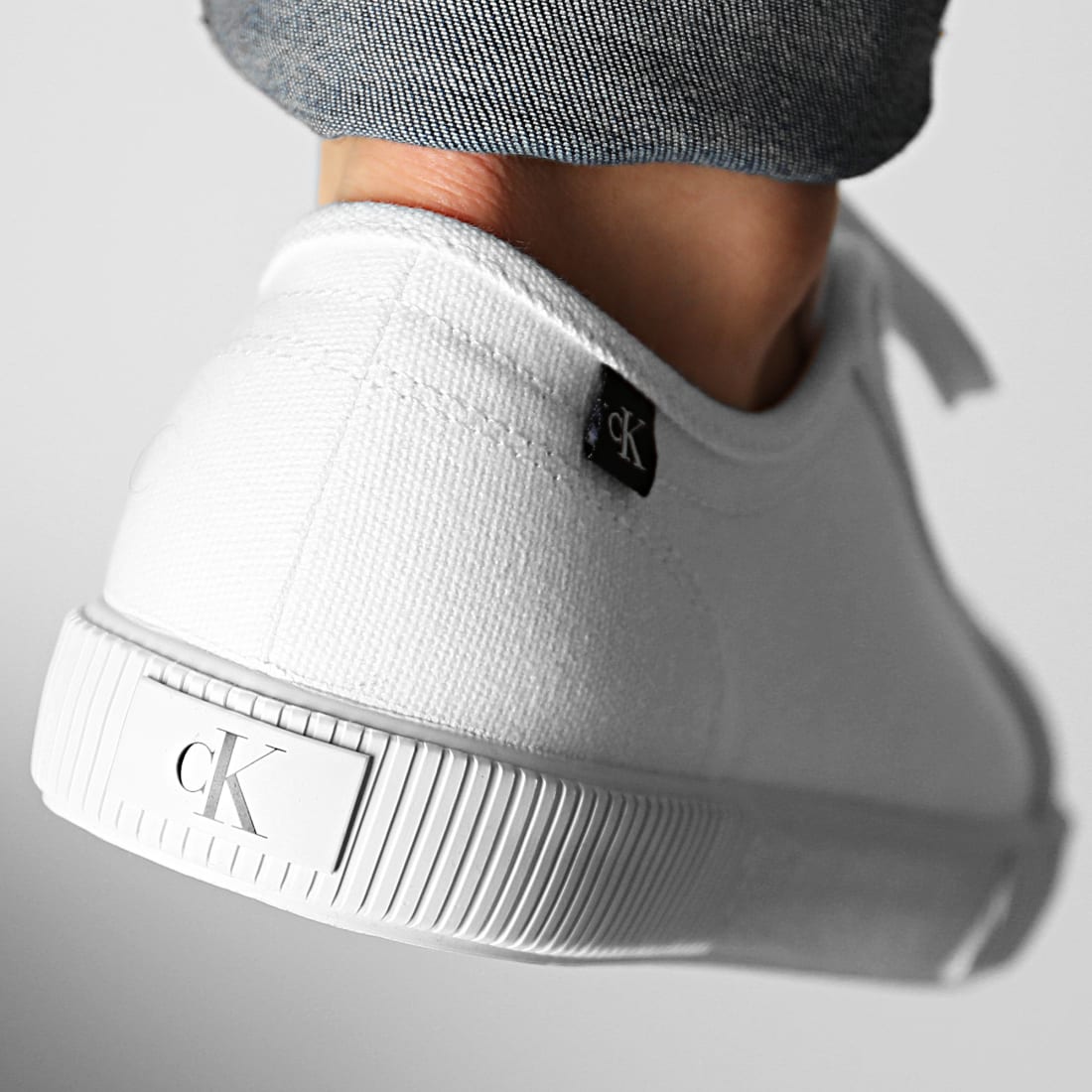 calvin klein vulcanized lace up