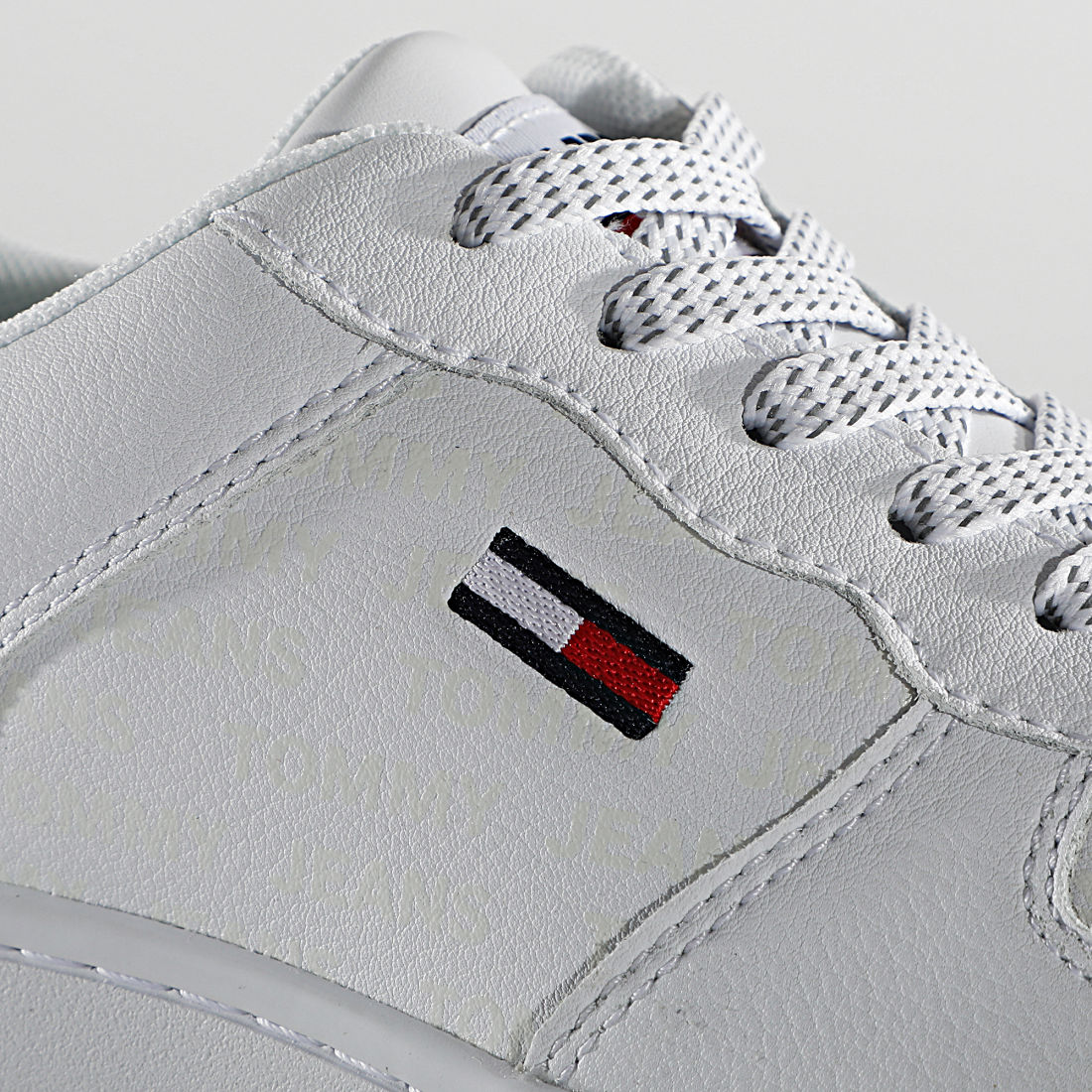 Tommy Jeans Baskets Femme Reflective 1355 White