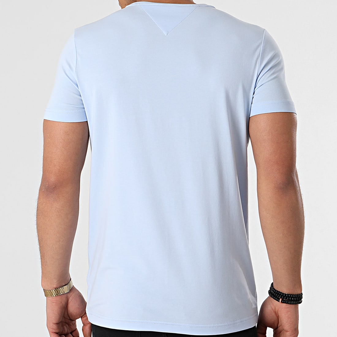 Acheter Tee-shirt de sport homme Stretch Bleu clair ? Bon et bon