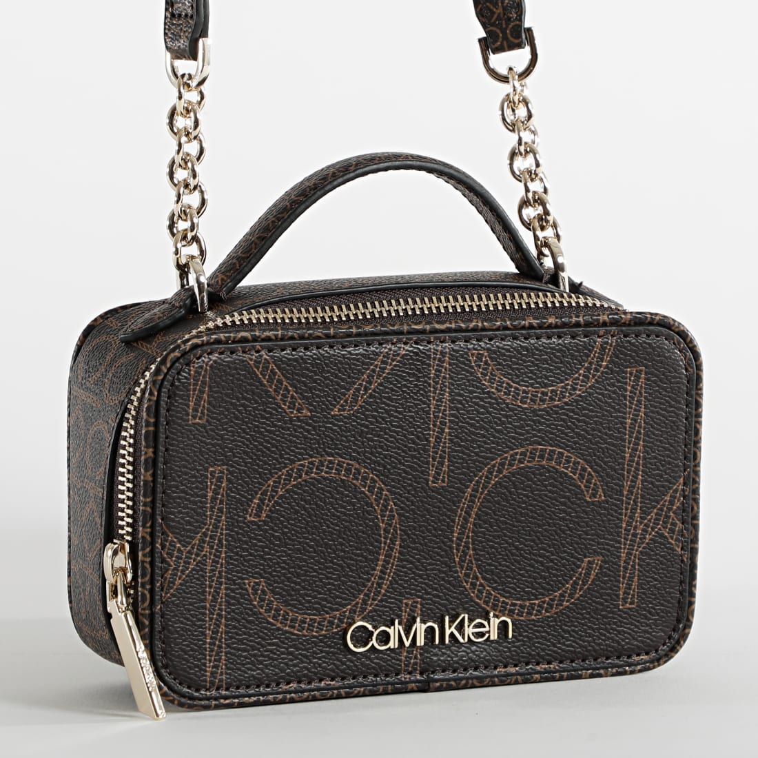 Calvin Klein - Sac A Main Femme Camera Bag 7518 Marron - LaBoutiqueOfficielle.com