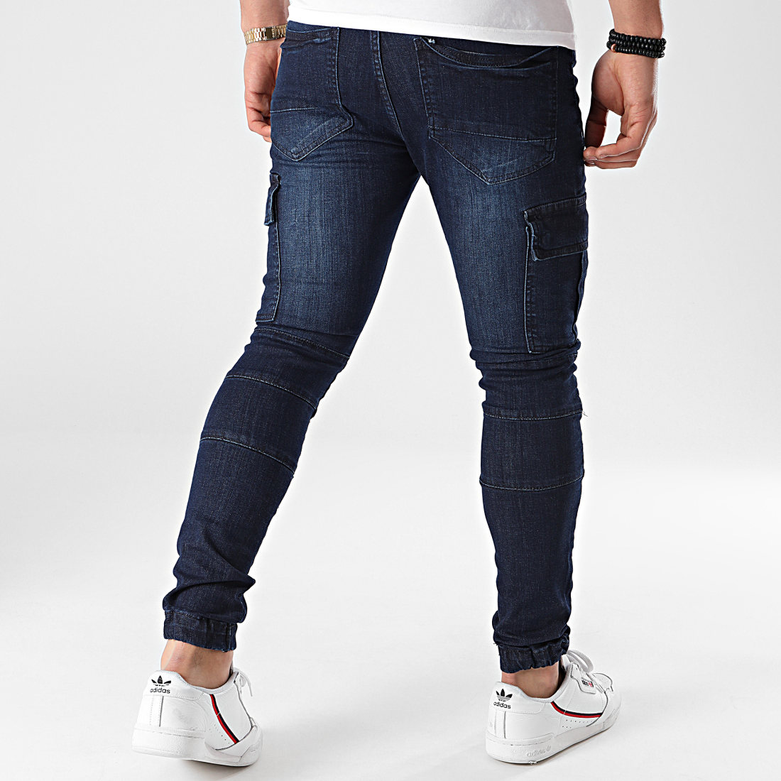 Brave Soul Jogger Pant Skinny Archie Bleu Denim