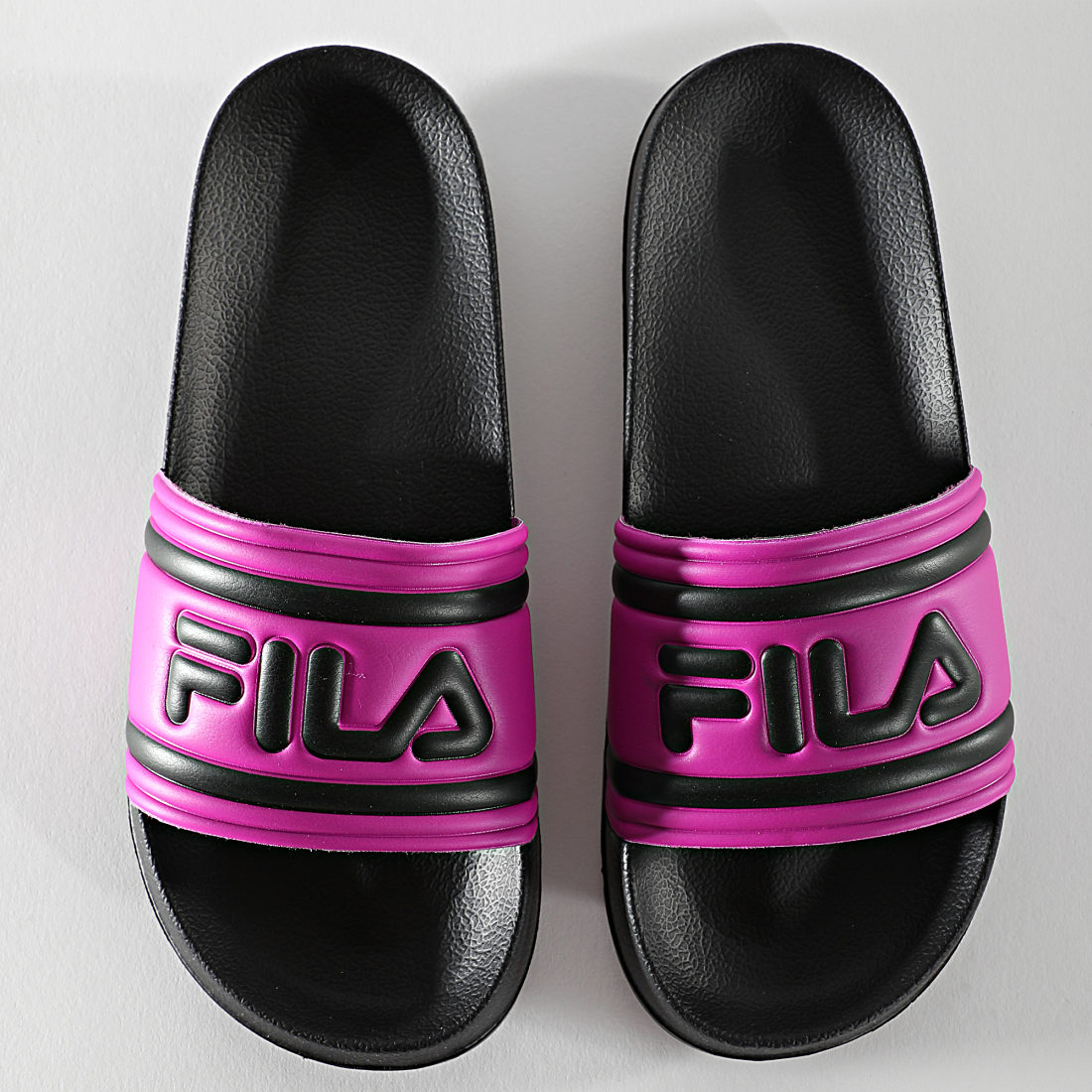 claquette fila femme rose