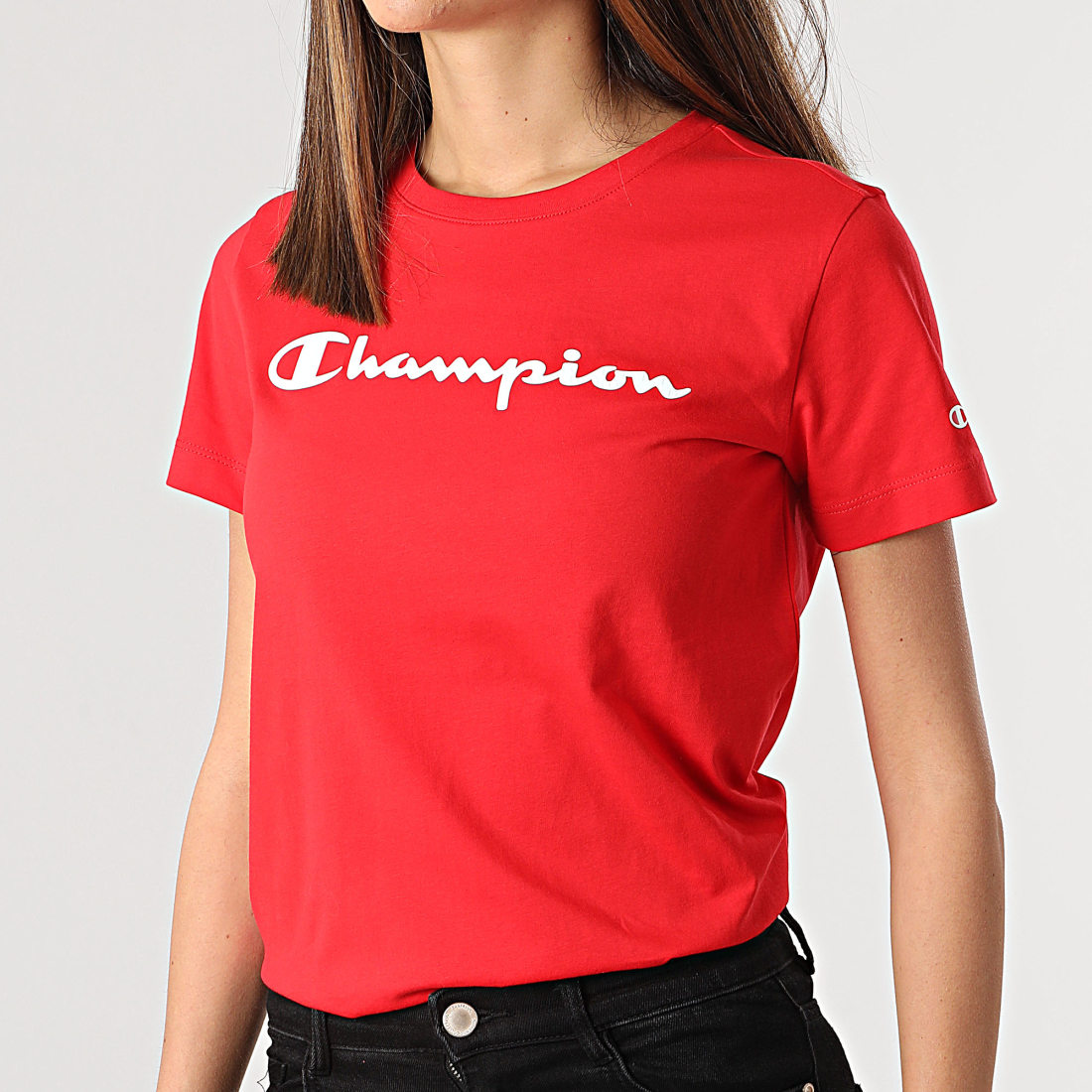 T shirt champion rouge homme hotsell