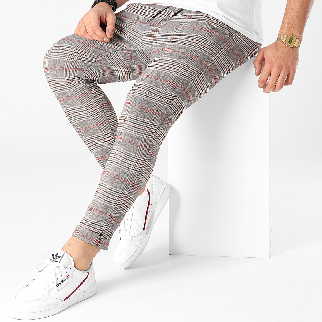 Uniplay Pantalon A Carreaux T3576 Gris LaBoutiqueOfficielle