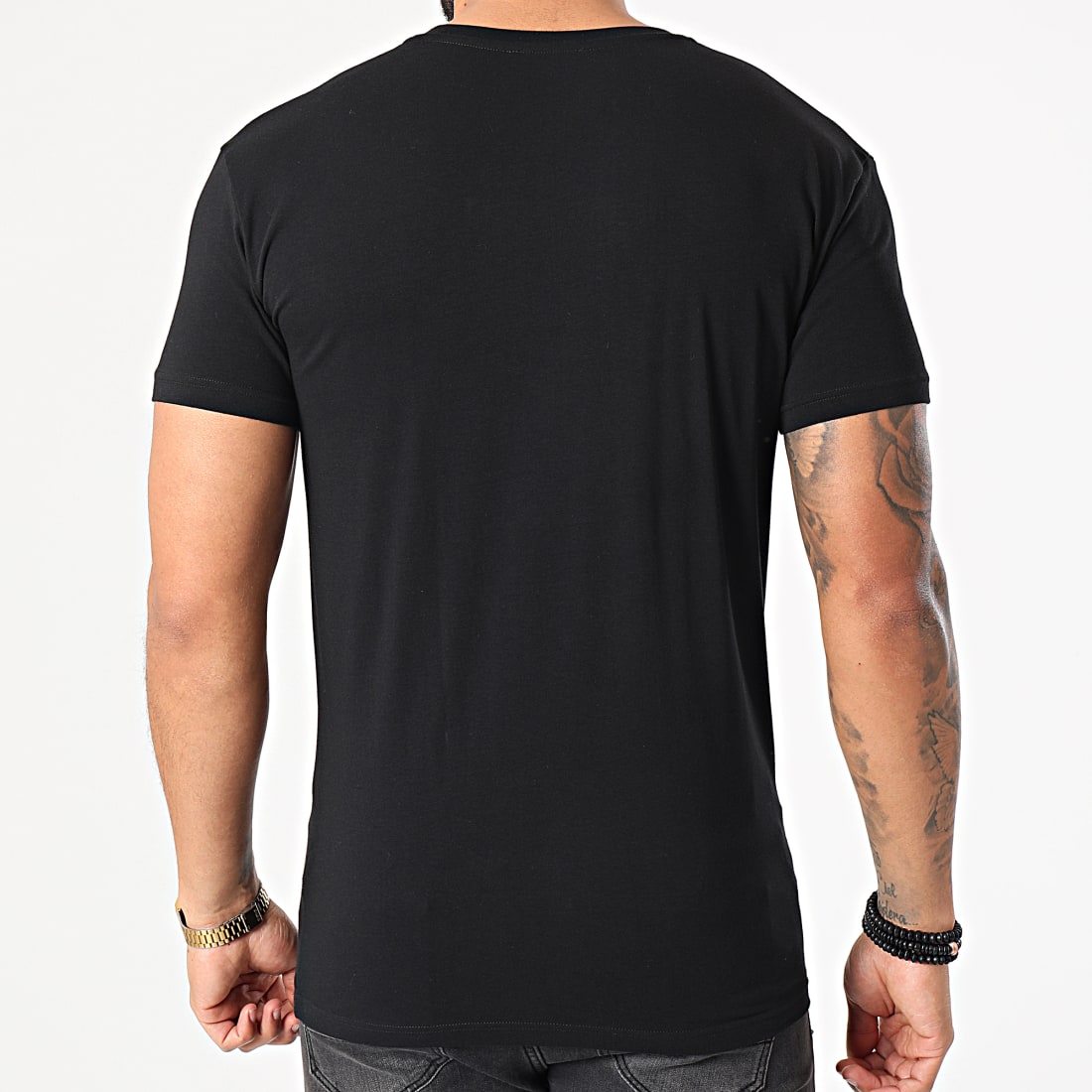Emporio Armani - Tee Shirt 111035-1P516 Noir - LaBoutiqueOfficielle.com