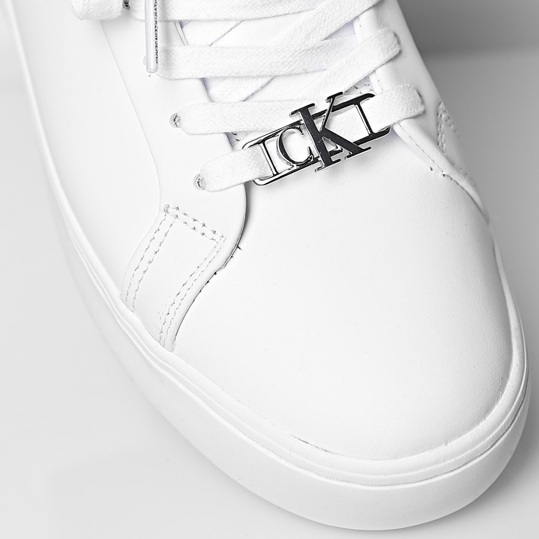 calvin klein cupsole sneaker lace up
