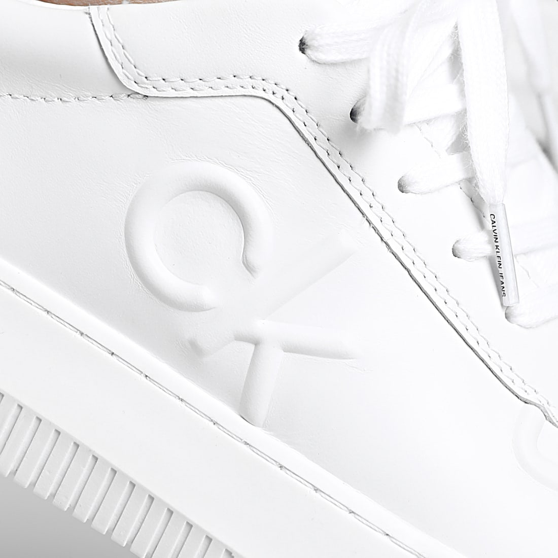 calvin klein chunky sole laceup