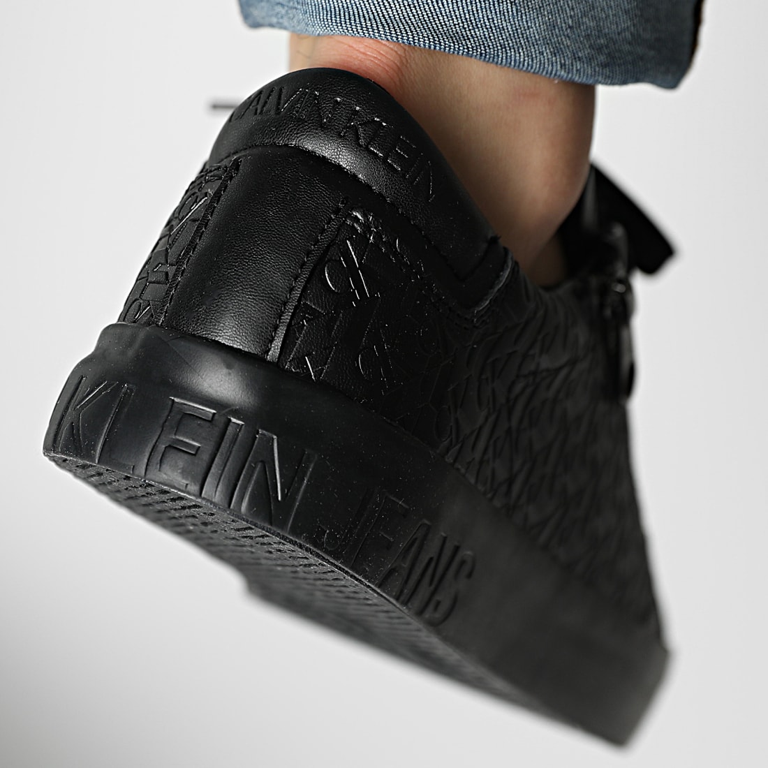 calvin klein vulcanized lace up