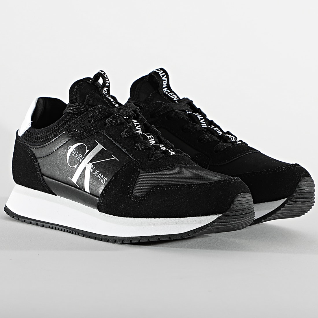 basket calvin klein chaussette