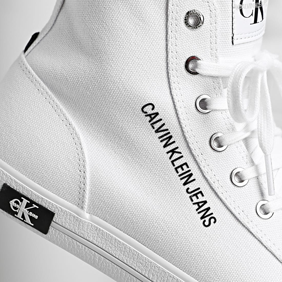 Calvin Klein Baskets Montantes Vulcanized High Lace Up 0019