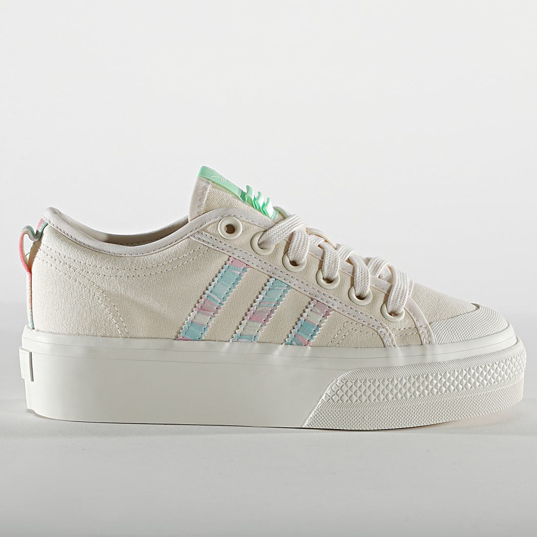 basket adidas femme compensée