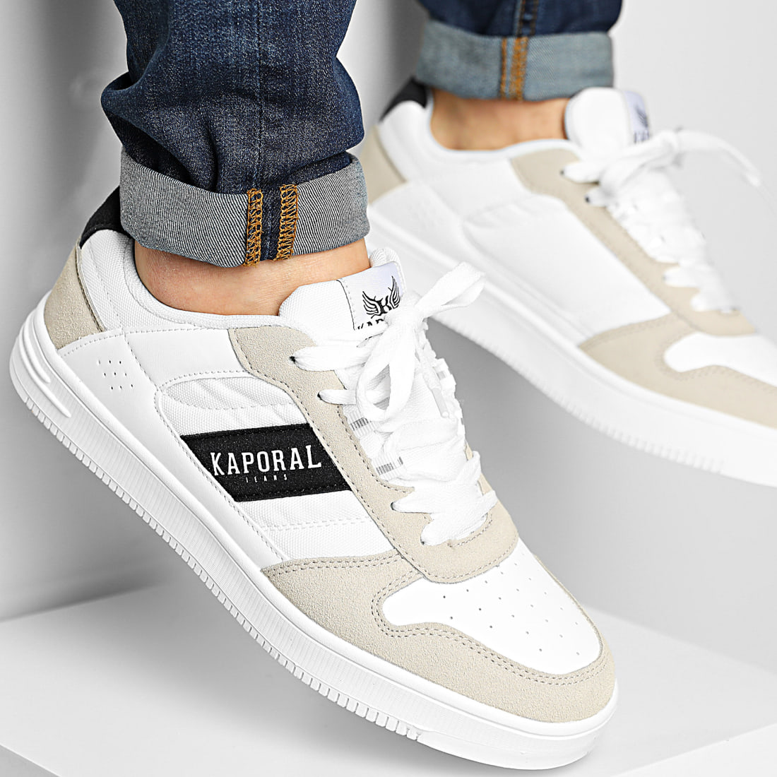 Kaporal - Baskets Dasti Blanc - LaBoutiqueOfficielle.com
