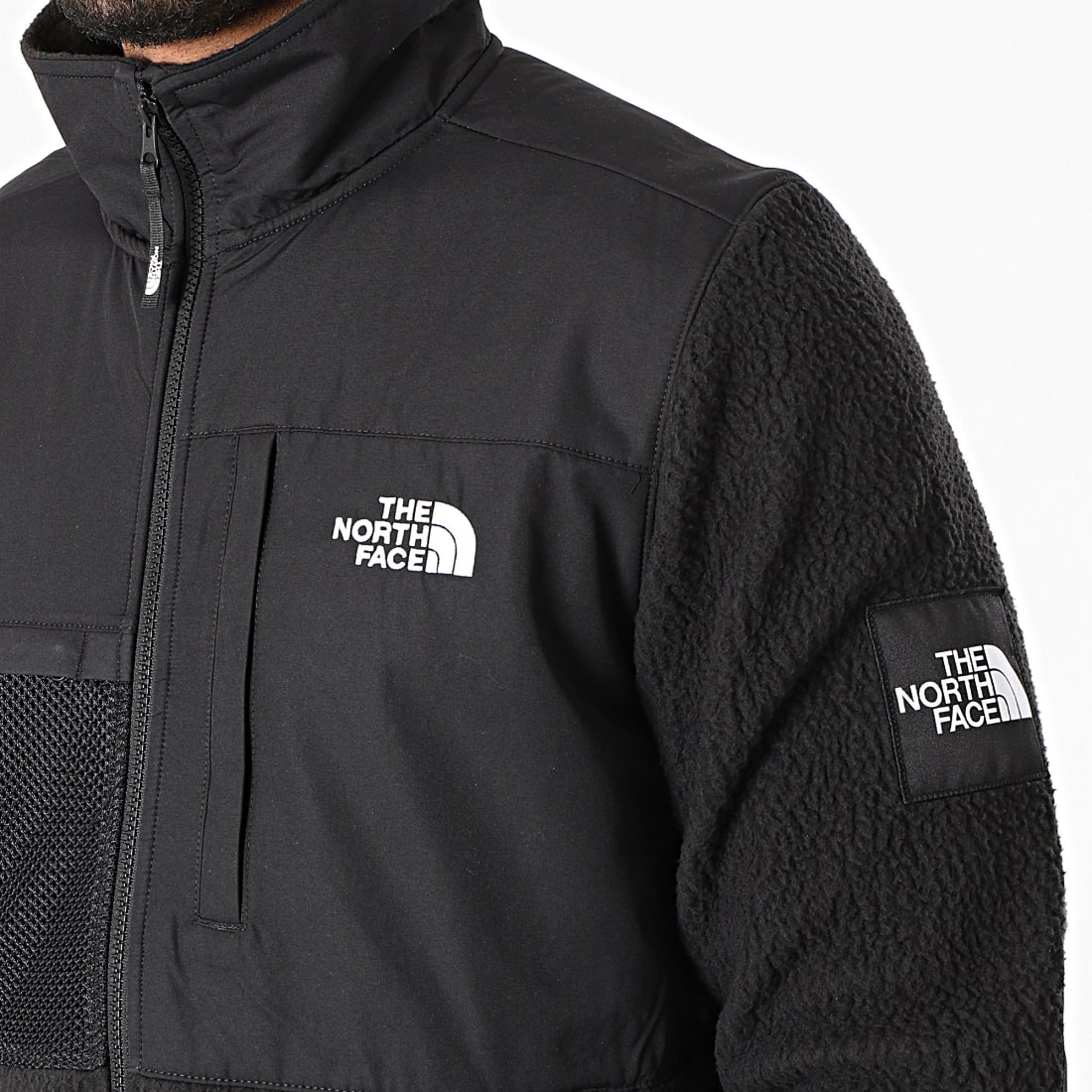 The North Face Veste Zippée Polaire Black Box Denali A557AJK3 Noir