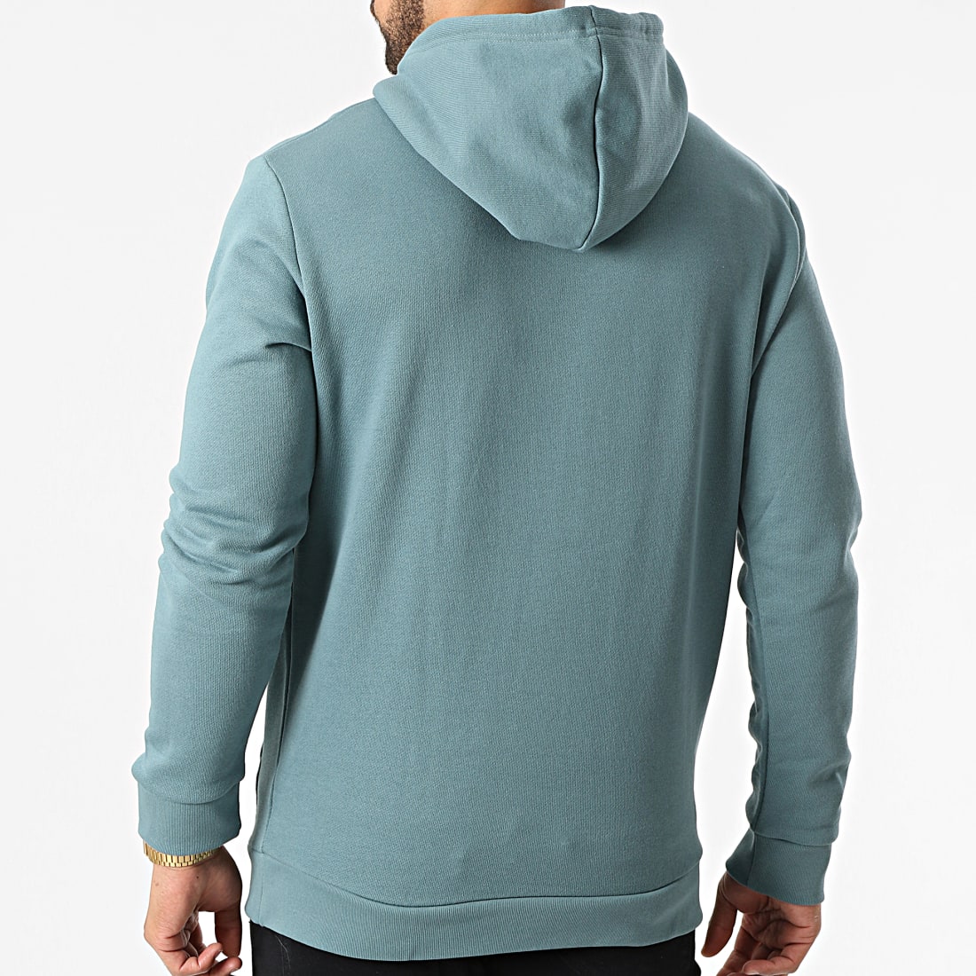Adidas Originals - Sweat Capuche Trefoil GN3461 Vert - LaBoutiqueOfficielle.com