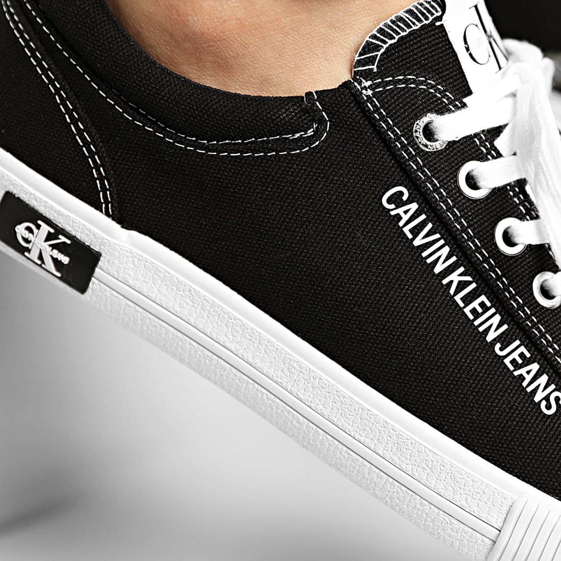 calvin klein vulcanized lace up
