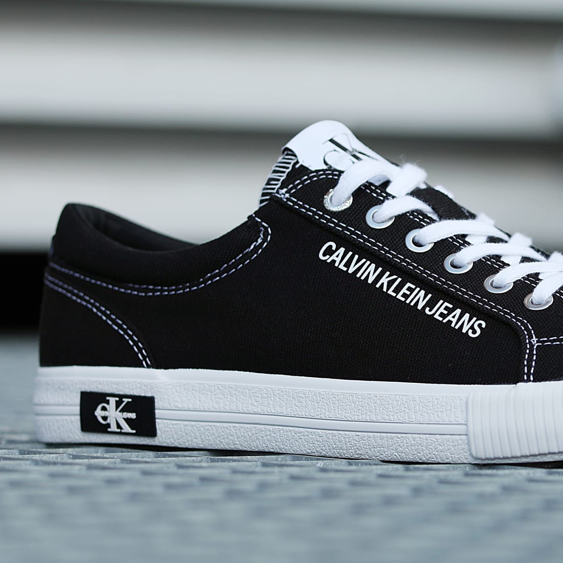 calvin klein vulcanized lace up