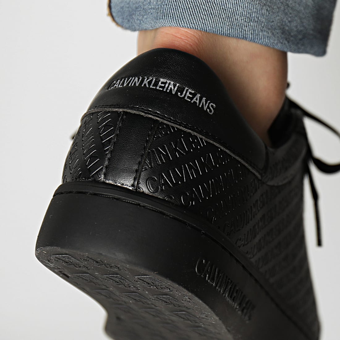 calvin klein chunky cupsole lace up
