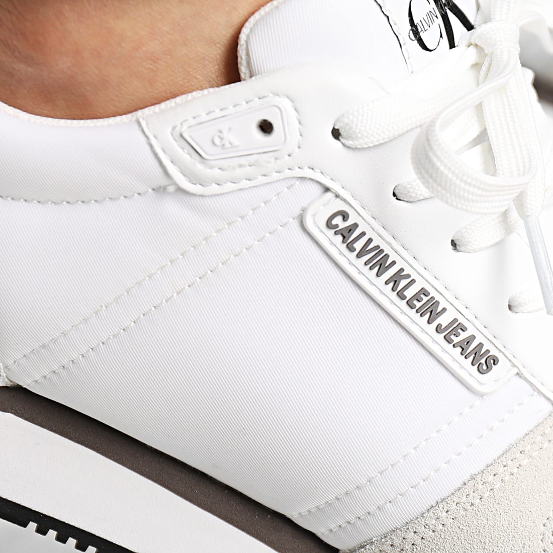 chunky sole lace up calvin klein