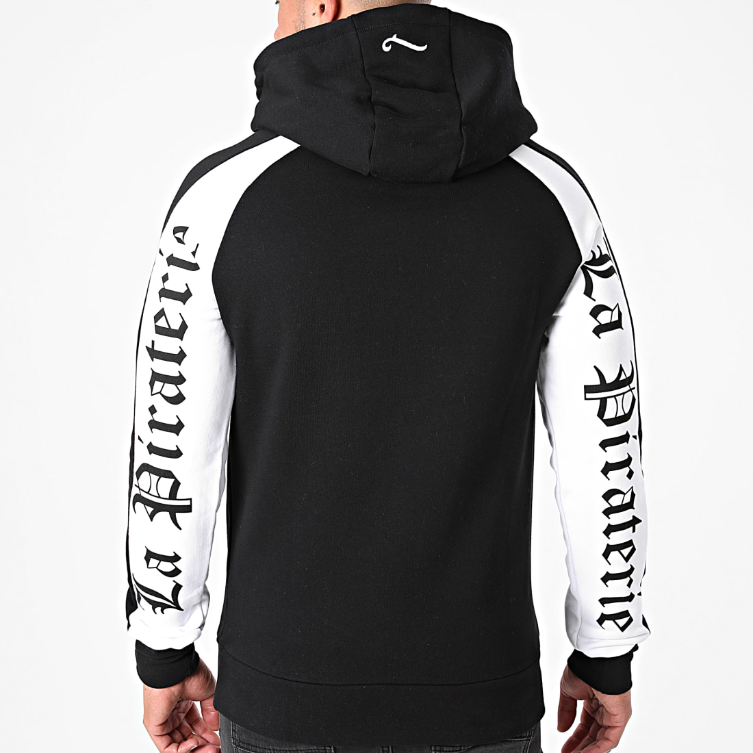 Hoodie Sweat La Piraterie Sweat La Piraterie Nasa Pull Noir