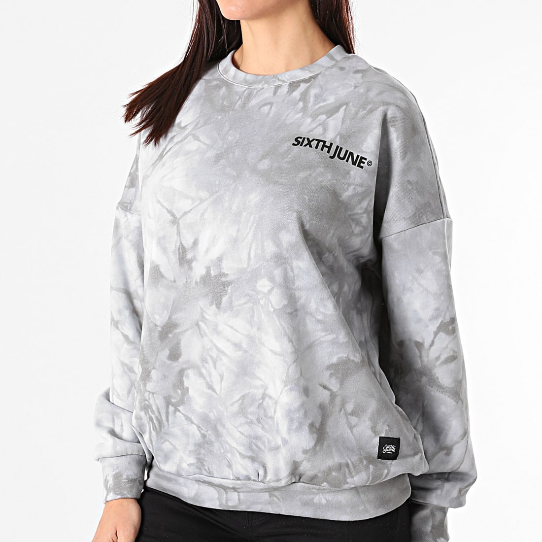 Sixth june tie dye crew sweatshirt clearance