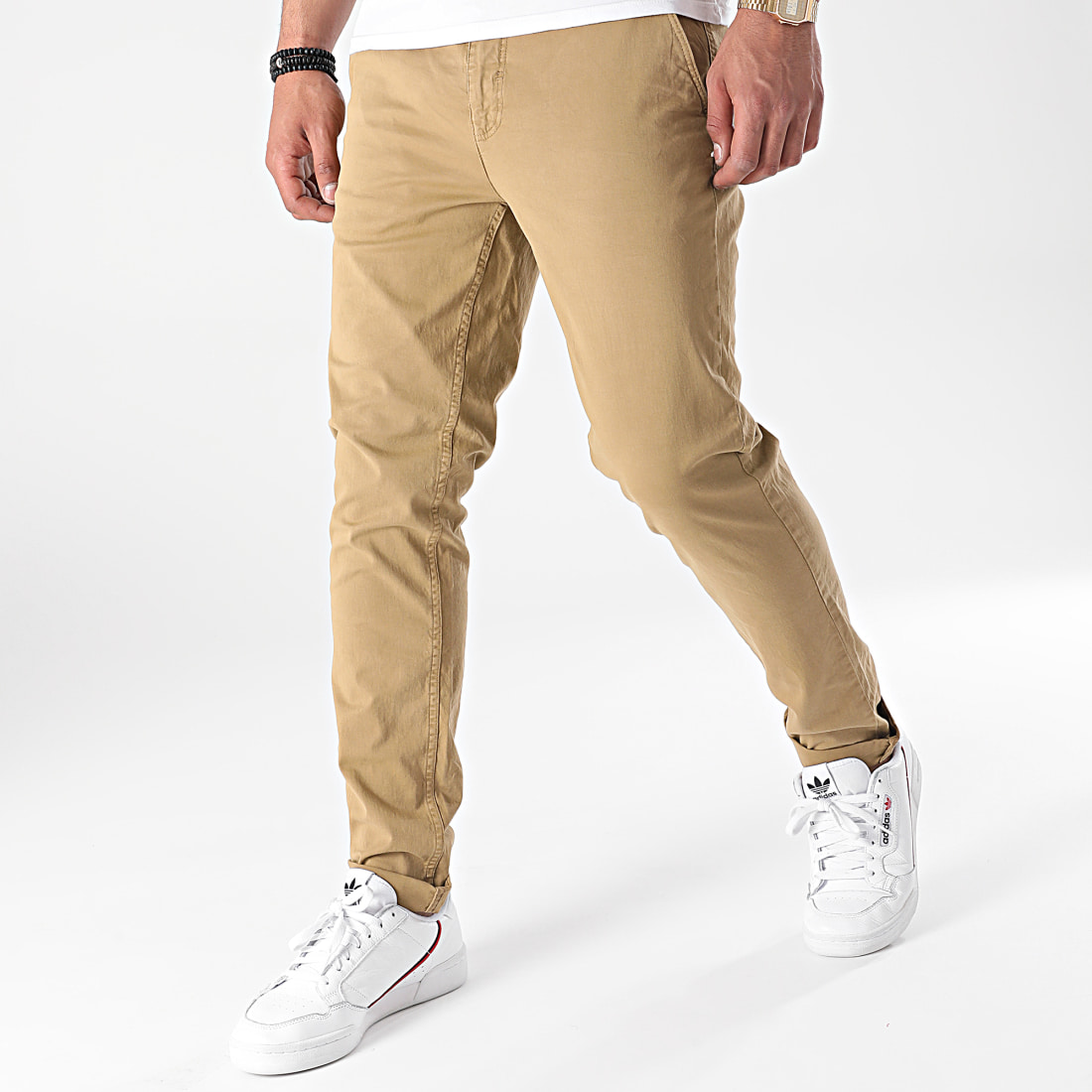 Paname Brothers Pantalon Chino Tall Beige LaBoutiqueOfficielle