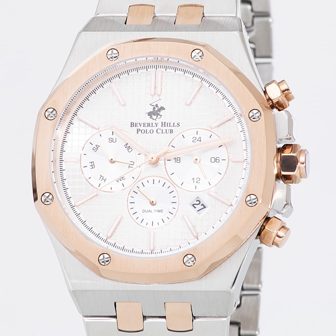 Beverly Hills Polo Club Montre BP3051X Acier Doré