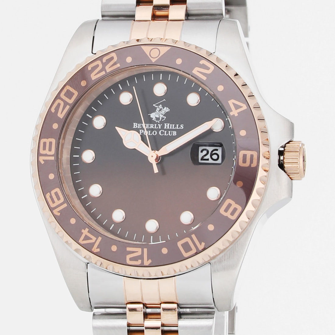 Beverly Hills Polo Club Montre BP3126X Acier Marron