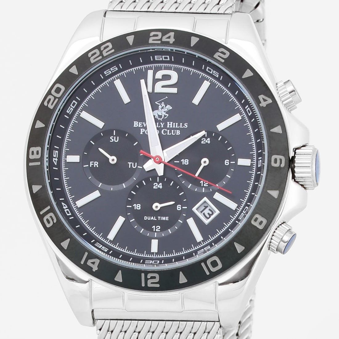 Beverly Hills Polo Club Montre BP3128X Acier Noir