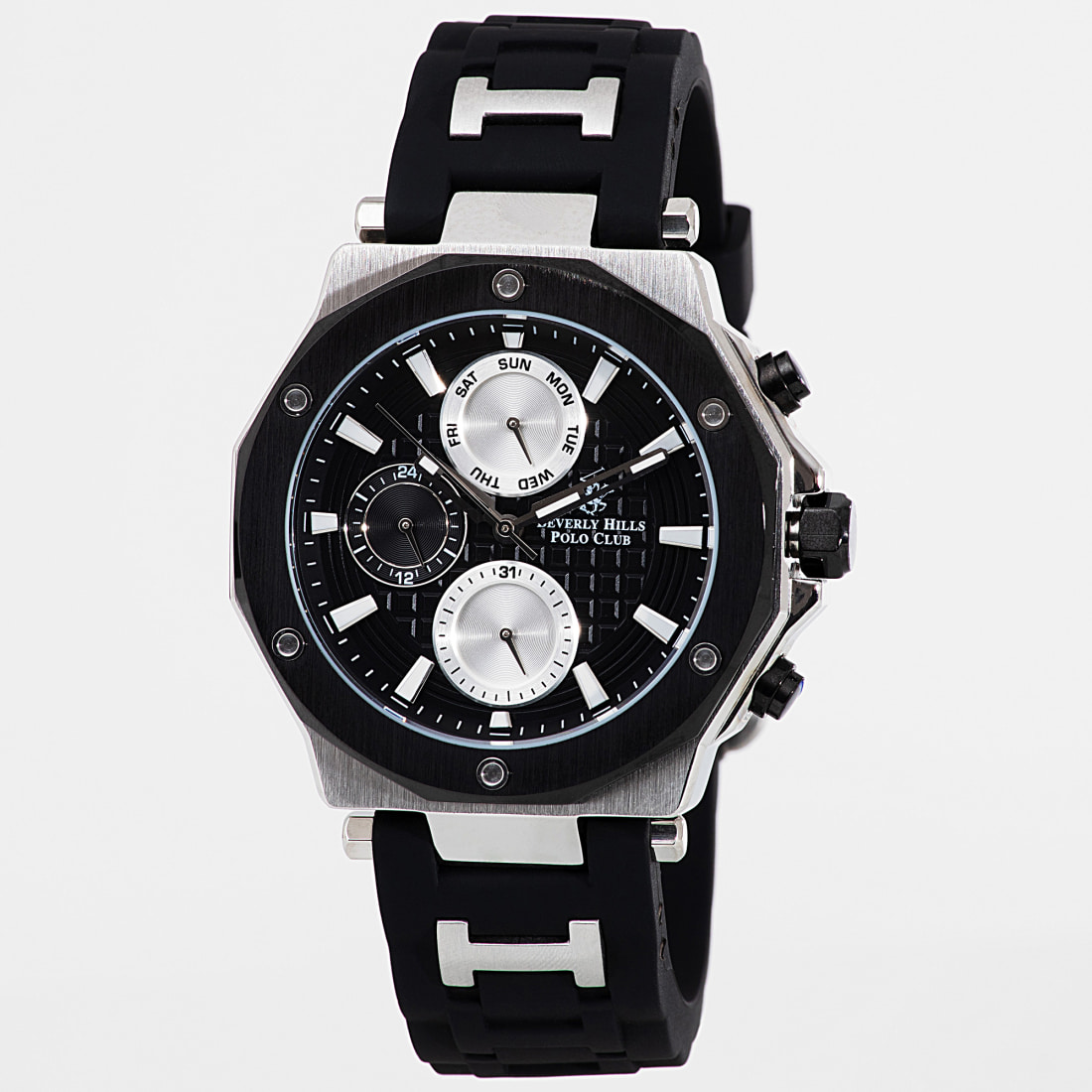 Beverly Hills Polo Club Montre BP3152X Noir Acier