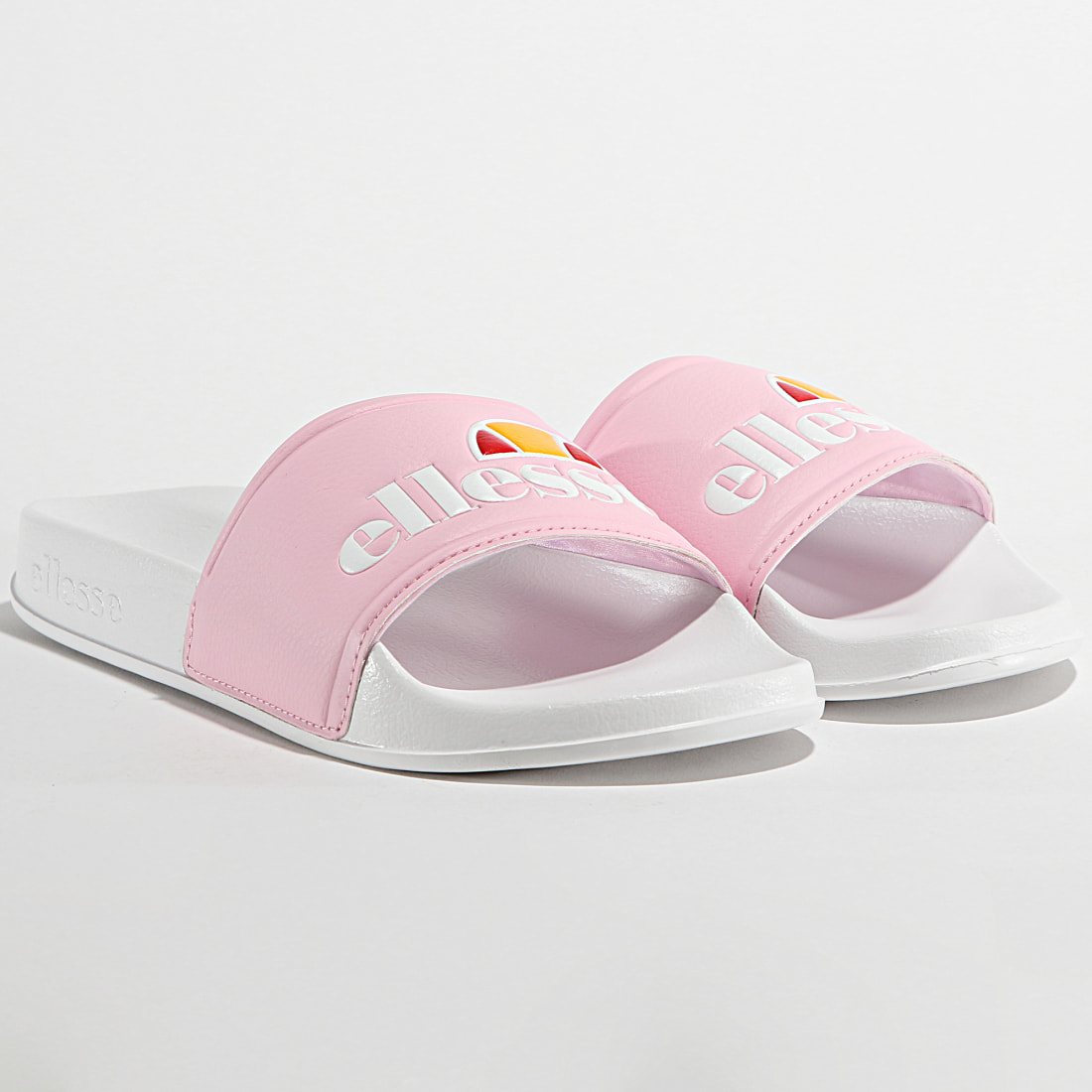 Ellesse Claquettes Femme Filippo Synth 873353 Blanc Rose