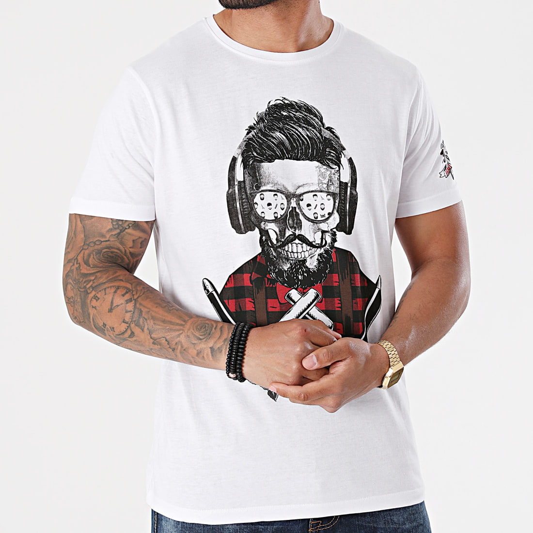 Brave Soul Tee Shirt Apogee Blanc