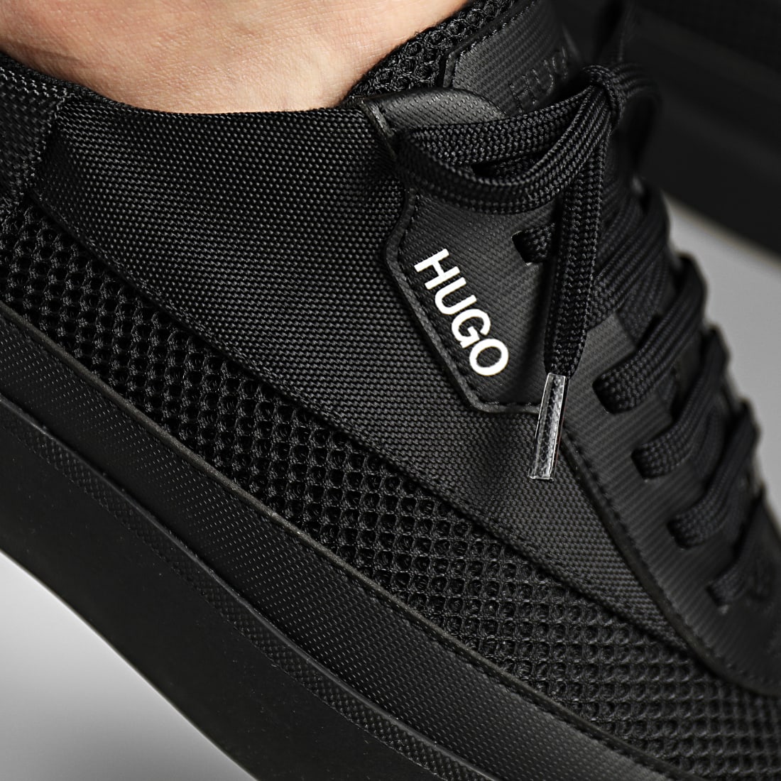 HUGO Baskets Zero Tennis 50455514 Black LaBoutiqueOfficielle com
