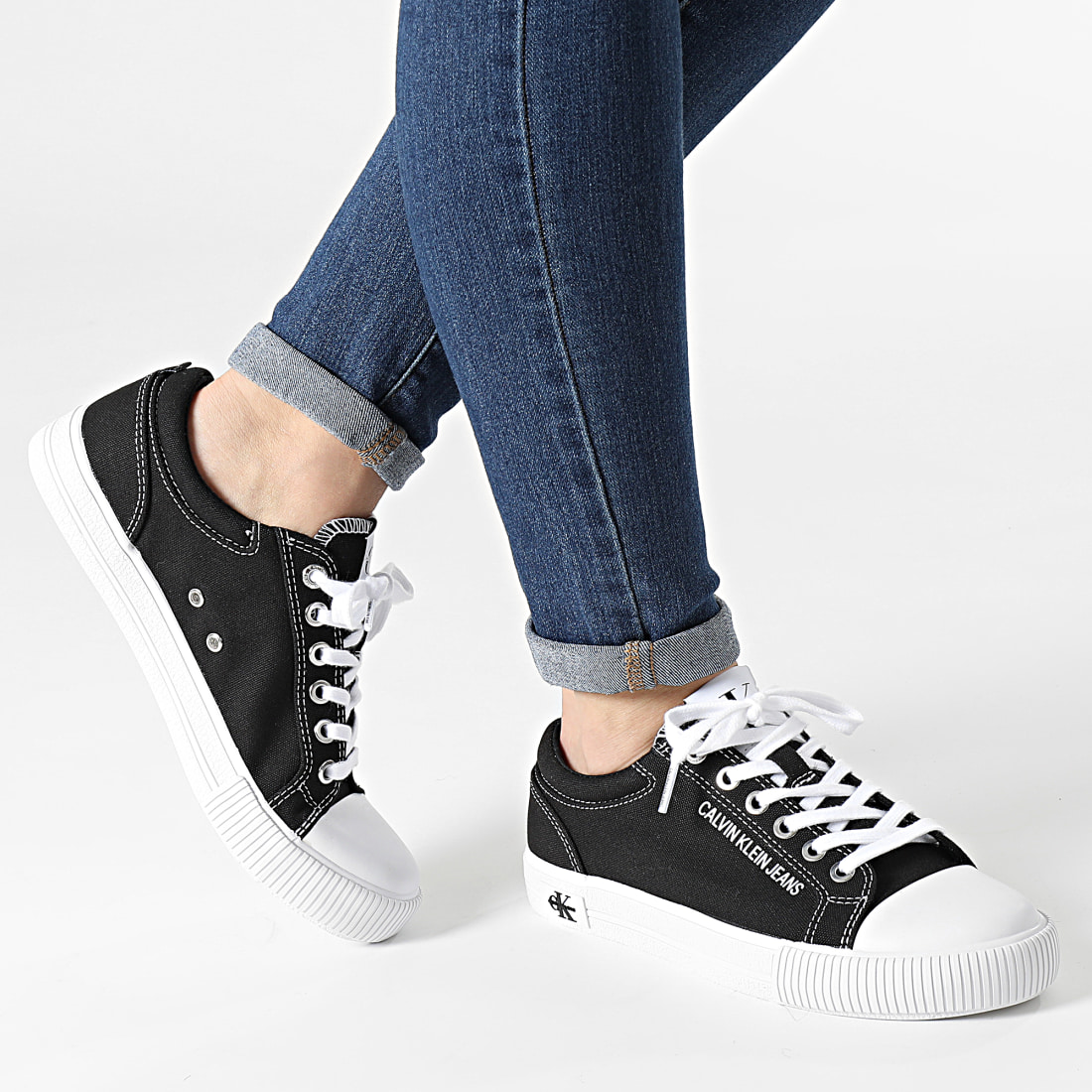 calvin klein vulcanized lace up