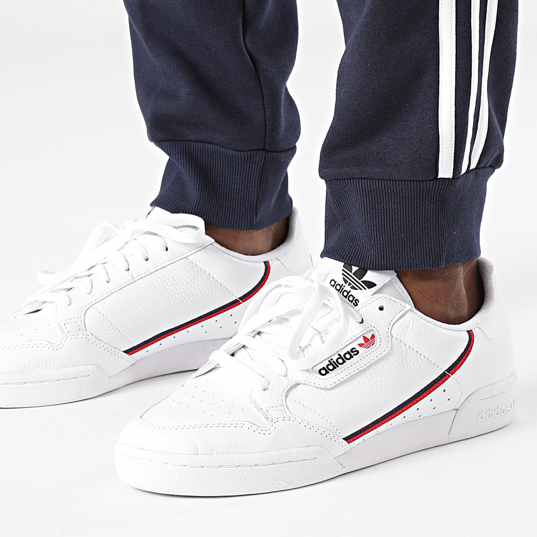 Adidas Performance - Pantalon Jogging A Bandes 3 Stripes GK8823 Bleu Marine 
