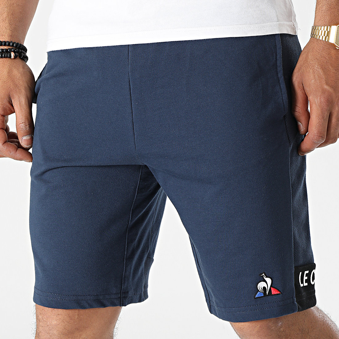 short le coq sportif cyan