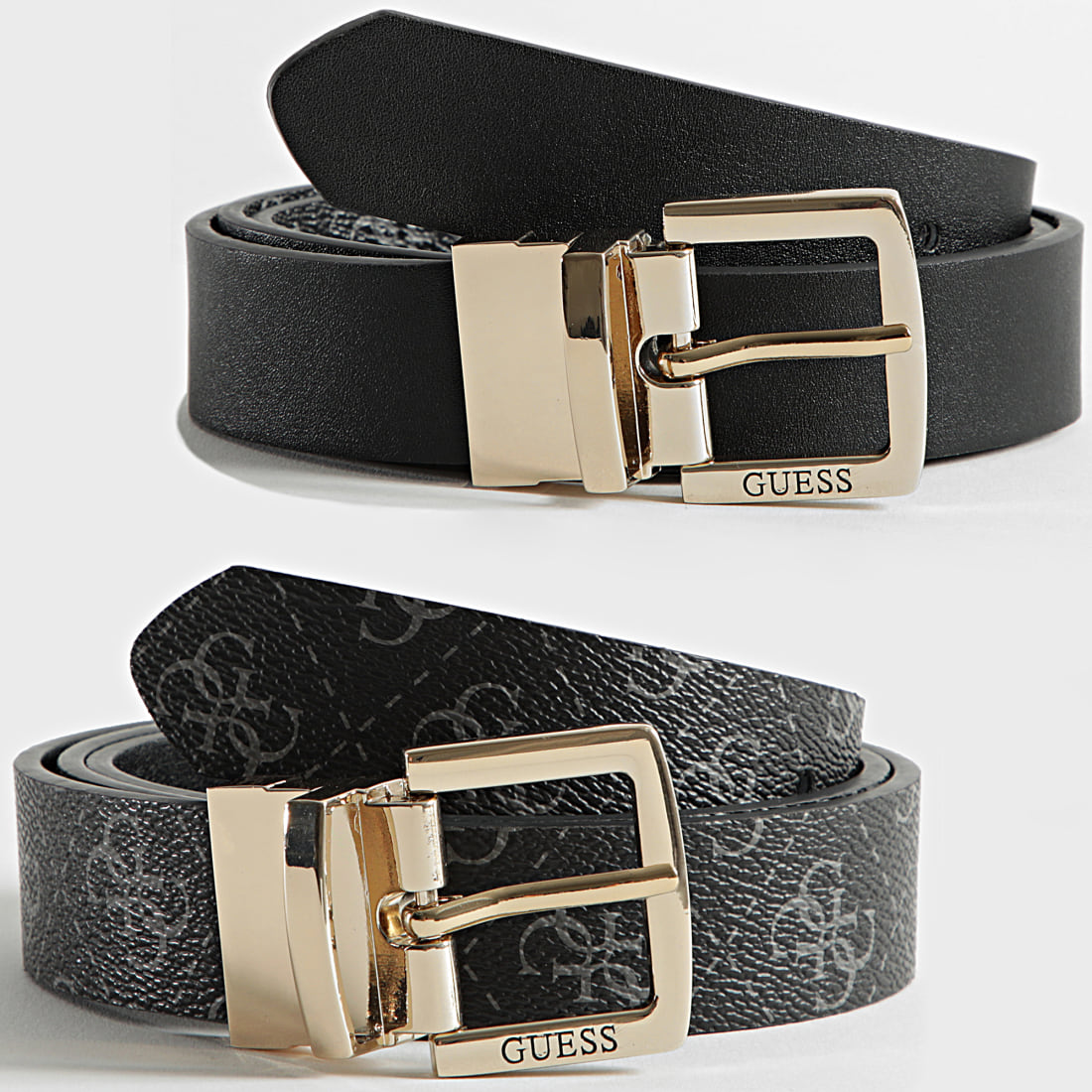 Guess - Ceinture Femme R?�versible BW7502 Noir - LaBoutiqueOfficielle.com